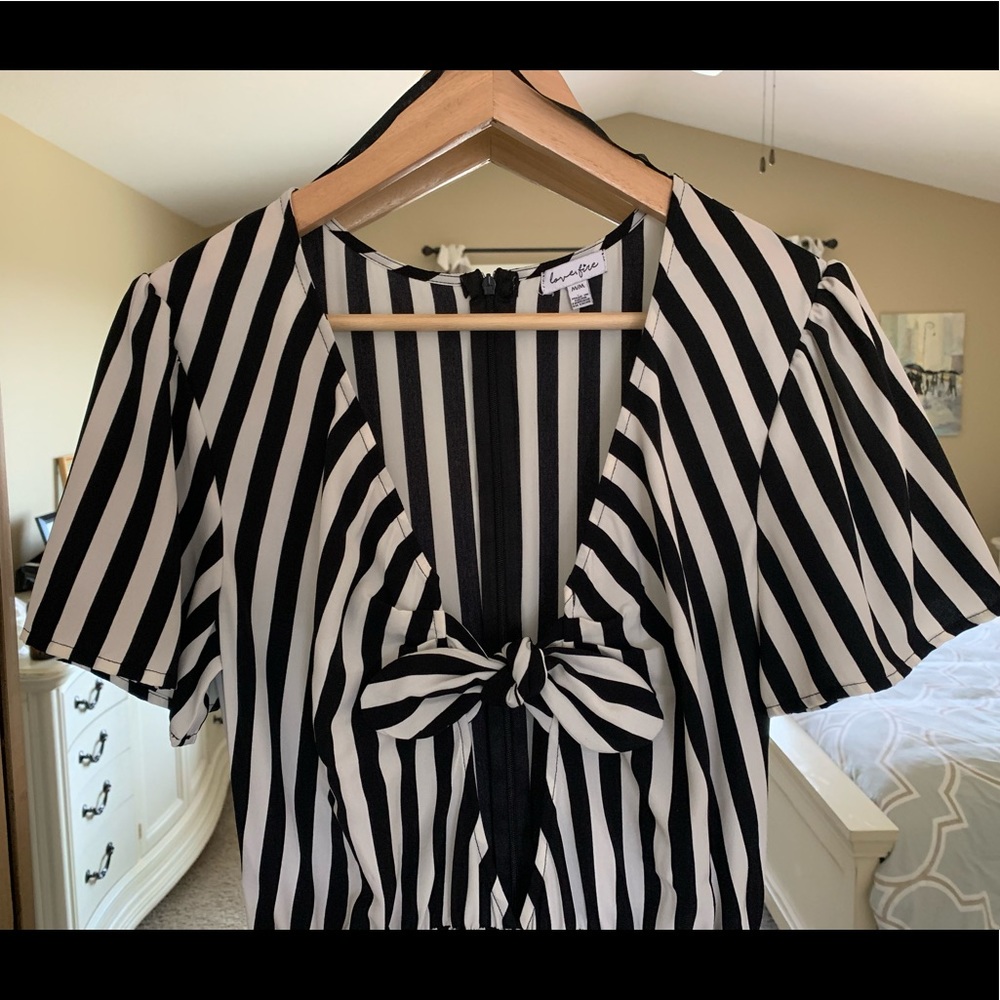 NWOT *love, fire* Jumpsuit